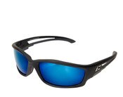 Image of Edge Kazbek - Black Frame / Blue Mirror Lenses